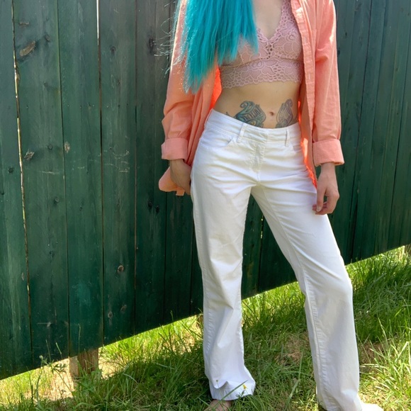 Tommy Hilfiger white vacation pants - Picture 2 of 4